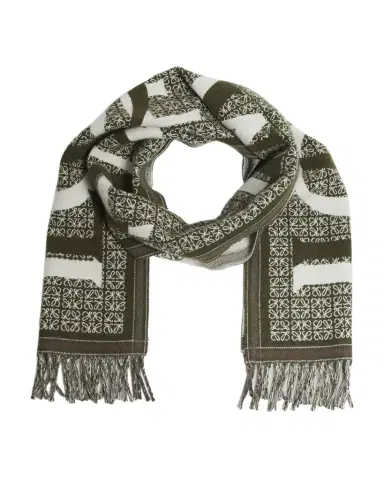 Loewe Love Anagram Wool & Cashmere Scarf | Thumbnail 1