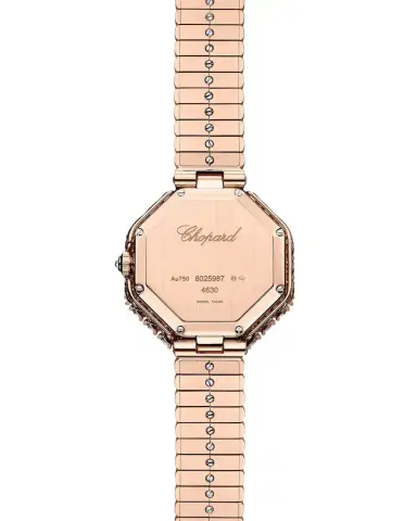 Chopard 32mm L 'Heure du Diamant Octagonal 18K Rose Gold Watch | Thumbnail 1 Chopard 32mm L 'Heure du Diamant Octagonal 18K Rose Gold Watch | Thumbnail 1