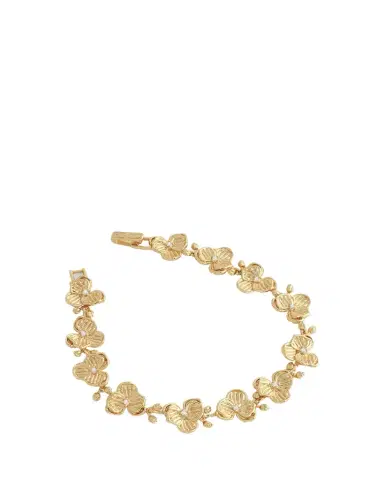 Anabel Aram Jewelry Orchid Link Bracelet | Thumbnail 1
