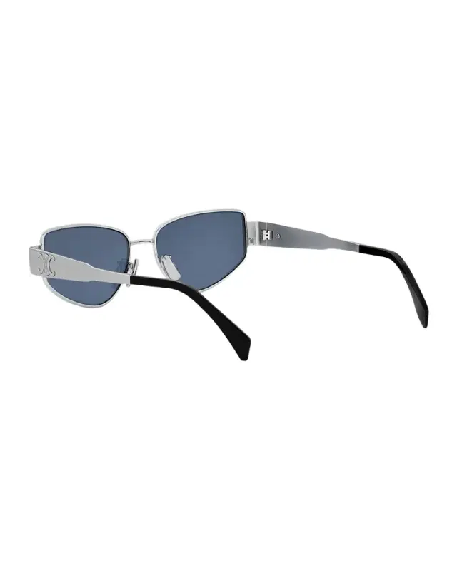 Men 's Triomphe Metal Cat-Eye Sunglasses Men 's Triomphe Metal Cat-Eye Sunglasses