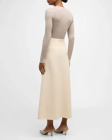 Gabriela Hearst Browning Cashmere Ribbed Top | Thumbnail 3