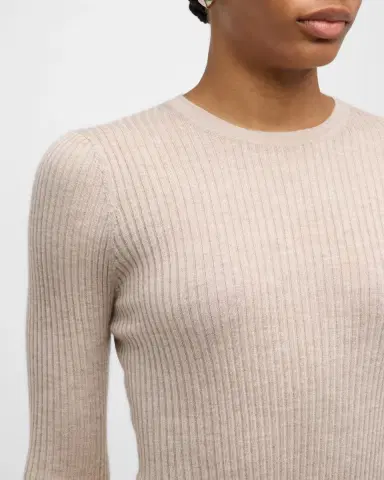 Gabriela Hearst Browning Cashmere Ribbed Top | Thumbnail 4