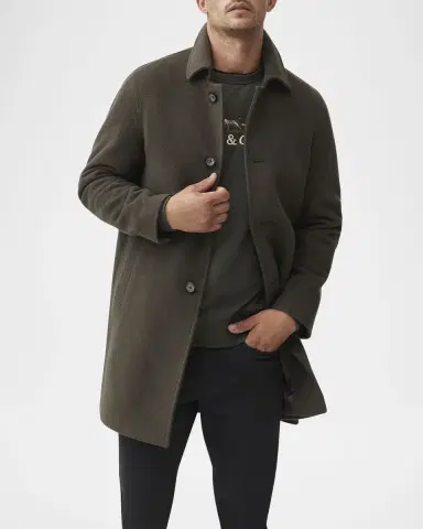 Rodd & Gunn Men's Westgate Melton Wool Jacket | Thumbnail 4