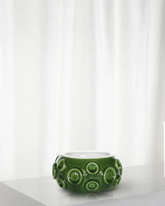 Winward Home Vase with Circles