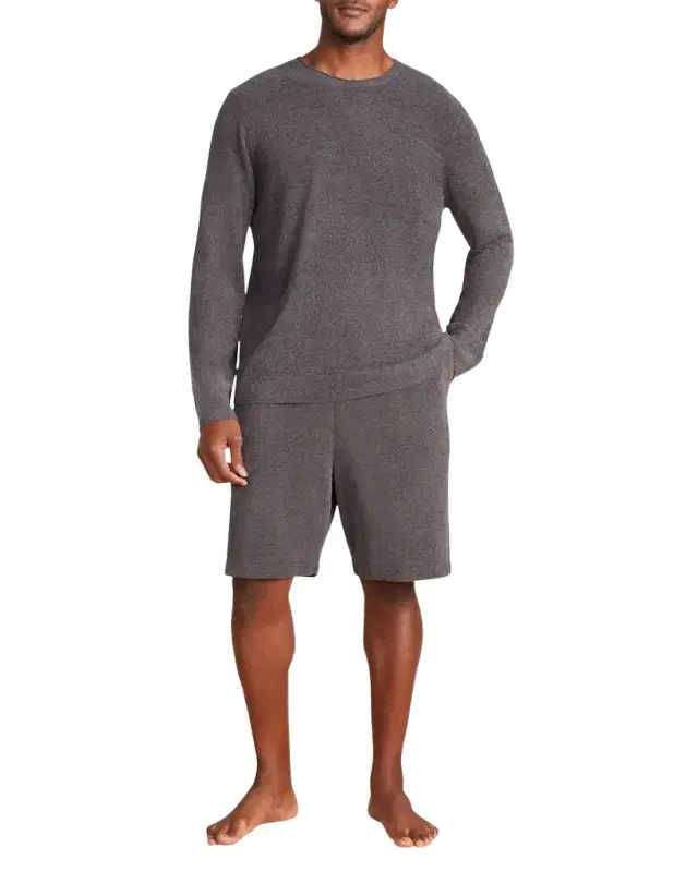 Men 's CozyChic Ultra Lite Roll Neck Crewneck Sweater