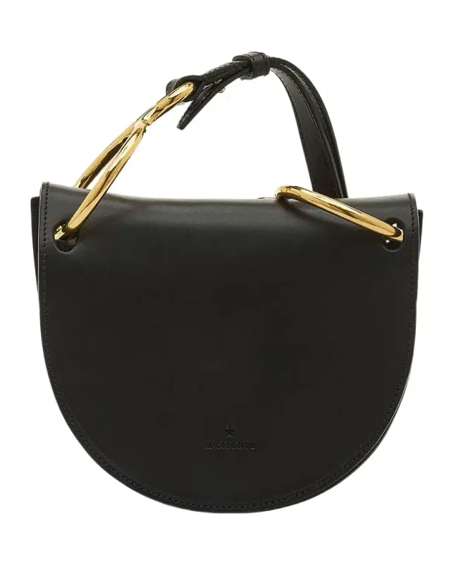 Il Bisonte Consuelo Ring Flap Leather Crossbody Bag