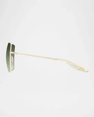 Barton Perreira Folasade Titanium Square Sunglasses | Thumbnail 2 Barton Perreira Folasade Titanium Square Sunglasses | Thumbnail 2