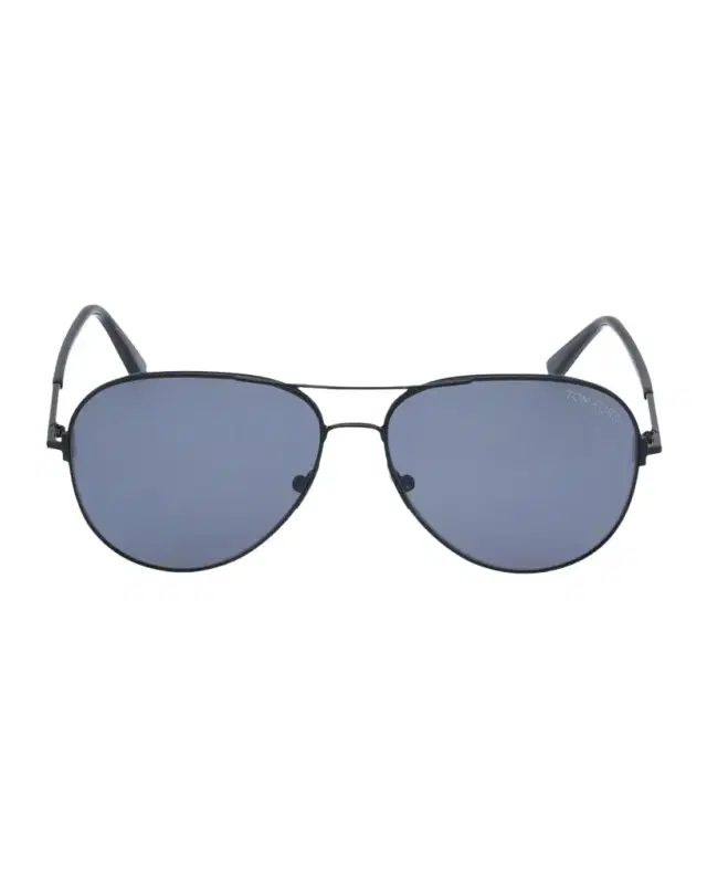 TOM FORD Clark Metal Aviator Sunglasses