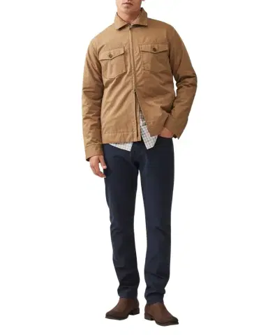 Rodd & Gunn Men's Fordell Quilted Cotton Twill Jacket | Thumbnail 1 Rodd & Gunn Men's Fordell Quilted Cotton Twill Jacket | Thumbnail 1