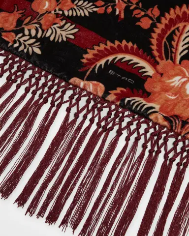 Etro Orfeo Two-Toned Silk-Cashmere Blend Scarf | Thumbnail 4