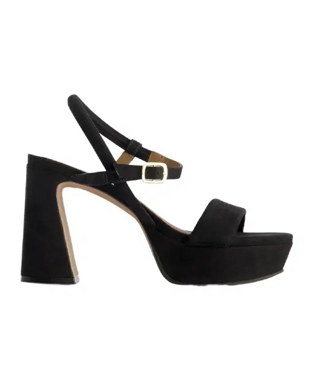 Ventura Suede Platform Heel Sandals