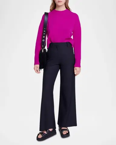 Maje Pimano Wide-Leg Pants | Thumbnail 2