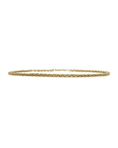 Saint Laurent Skinny Brass Chain Belt | Thumbnail 1