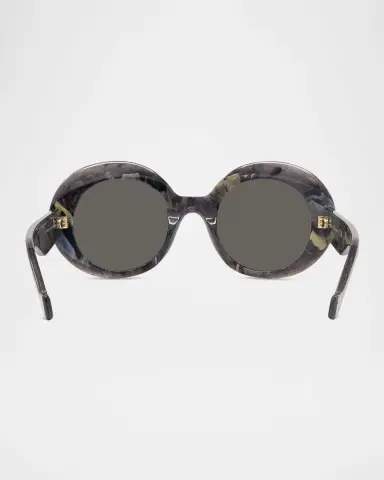 Loewe Men's Anagram Acetate and Nylon Round Sunglasses | Thumbnail 5 Loewe Men's Anagram Acetate and Nylon Round Sunglasses | Thumbnail 5
