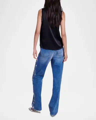 Maje Lourma Silk Tank Top | Thumbnail 4