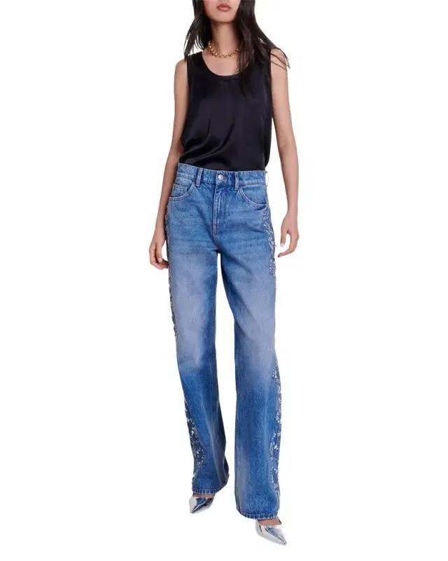 Maje Lourma Silk Tank Top