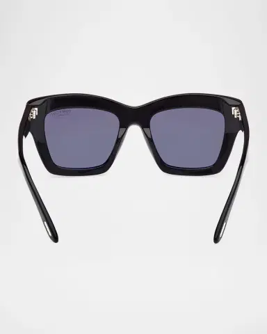 TOM FORD Luna Polarized Butterfly Sunglasses | Thumbnail 5