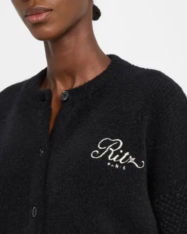 FRAME x Ritz Paris Mixed-Stitch Sweater | Thumbnail 5 FRAME x Ritz Paris Mixed-Stitch Sweater | Thumbnail 5
