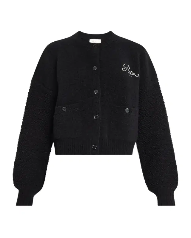 FRAME x Ritz Paris Mixed-Stitch Sweater