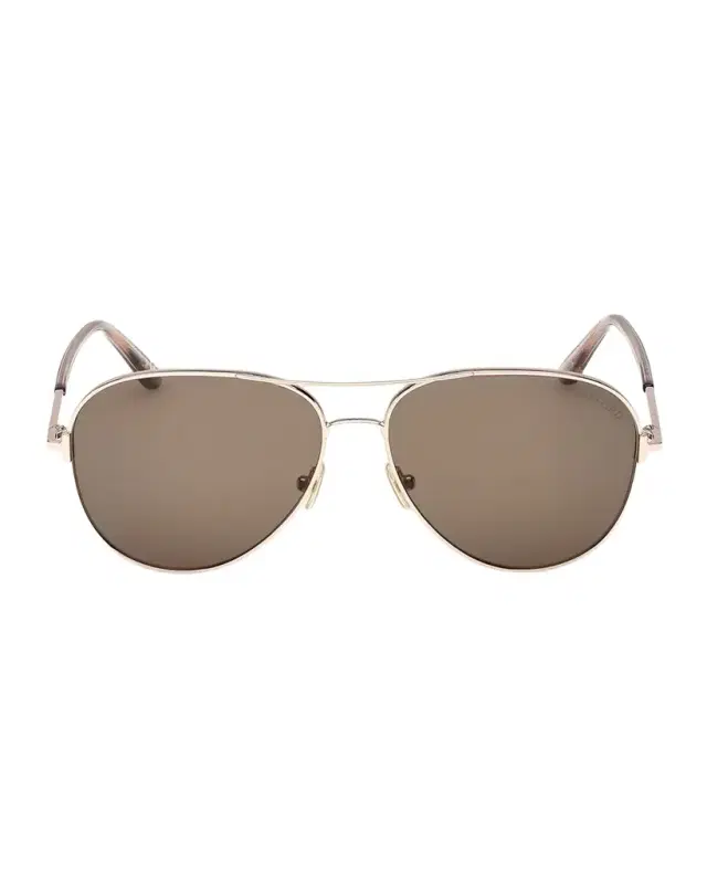Clark Metal Aviator Sunglasses