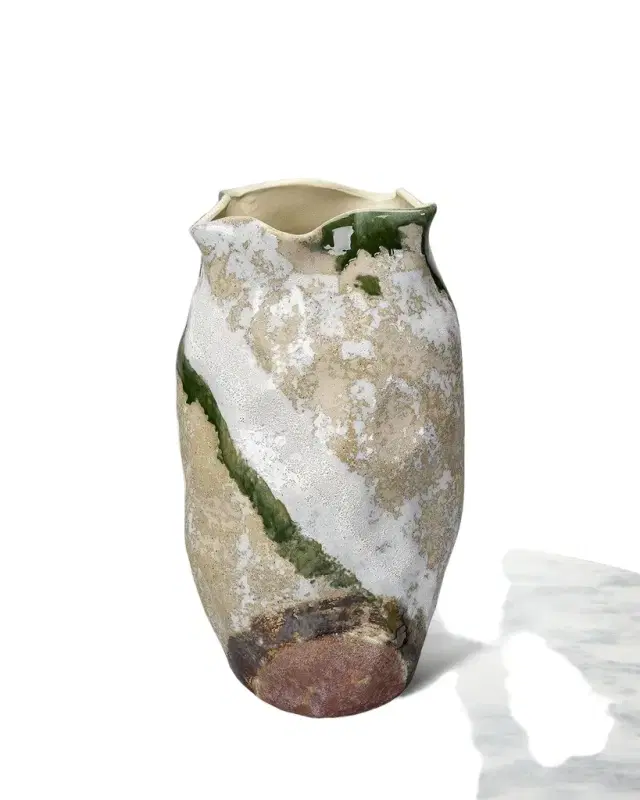 Jamie Young Sandcastle Large Vase, 18"