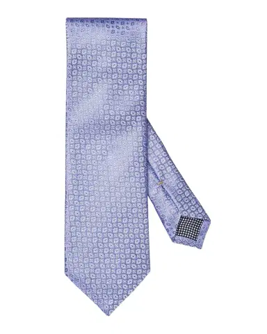 Eton Men's Geometric Woven Silk Tie | Thumbnail 1 Eton Men's Geometric Woven Silk Tie | Thumbnail 1