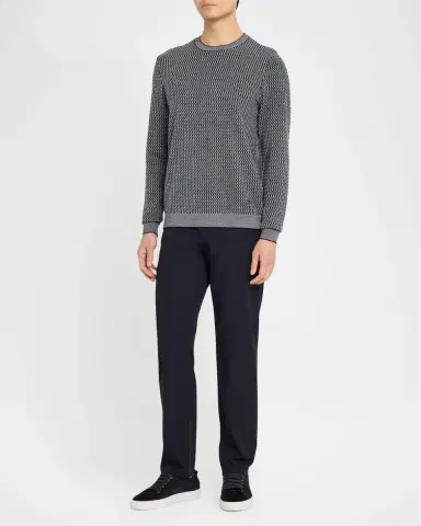 Emporio Armani Men's Stretch Five-Pocket Pants | Thumbnail 2 Emporio Armani Men's Stretch Five-Pocket Pants | Thumbnail 2