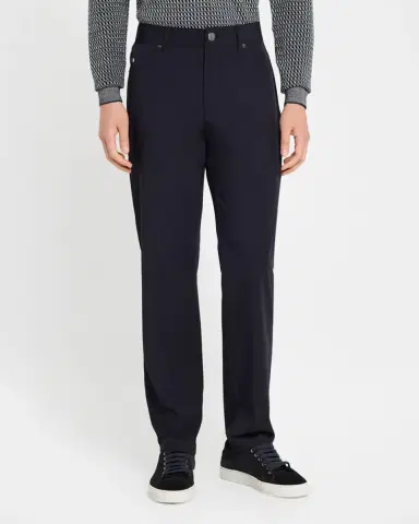 Emporio Armani Men's Stretch Five-Pocket Pants | Thumbnail 4 Emporio Armani Men's Stretch Five-Pocket Pants | Thumbnail 4