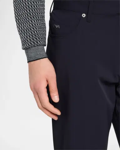 Emporio Armani Men's Stretch Five-Pocket Pants | Thumbnail 5 Emporio Armani Men's Stretch Five-Pocket Pants | Thumbnail 5
