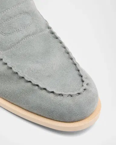 John Lobb Men's Pace Suede Loafers | Thumbnail 3 John Lobb Men's Pace Suede Loafers | Thumbnail 3