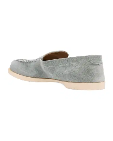 John Lobb Men's Pace Suede Loafers | Thumbnail 1 John Lobb Men's Pace Suede Loafers | Thumbnail 1