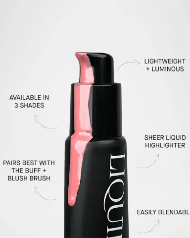 Gee Beauty Liquid Glow Highlighter, 1 oz. | Thumbnail 3