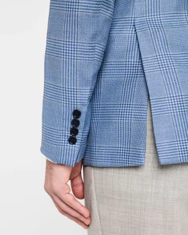 Emporio Armani Men's Houndstooth Plaid Sport Coat | Thumbnail 8 Emporio Armani Men's Houndstooth Plaid Sport Coat | Thumbnail 8