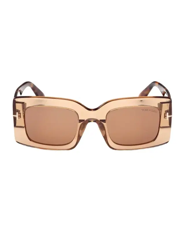 Brigitta Rectangle Acetate Sunglasses