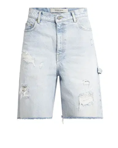 Golden Goose Journey Distressed Long Denim Shorts | Thumbnail 1 Golden Goose Journey Distressed Long Denim Shorts | Thumbnail 1