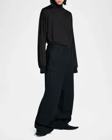 Balenciaga Men's Large Cargo Pants | Thumbnail 2