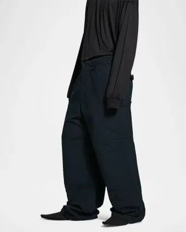 Balenciaga Men's Large Cargo Pants | Thumbnail 4