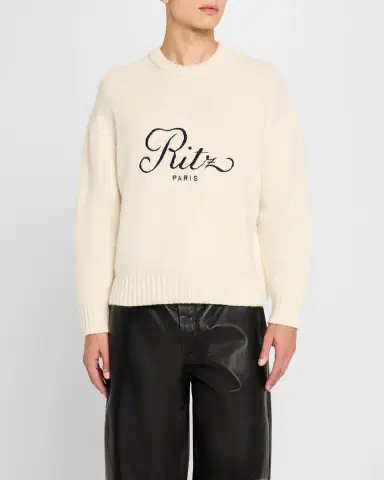 FRAME x Ritz Paris x Ritz Paris Men 's Cashmere Sweater | Thumbnail 12