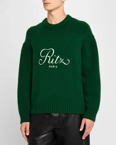 FRAME x Ritz Paris x Ritz Paris Men 's Cashmere Sweater | Thumbnail 3