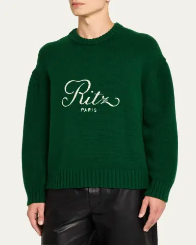 FRAME x Ritz Paris x Ritz Paris Men 's Cashmere Sweater | Thumbnail 8