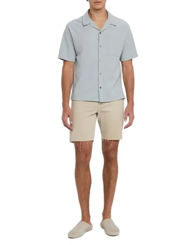Men 's Relaxed Jacquard Camp Shirt