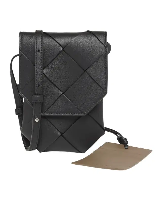 Men 's Diago Vertical Leather Phone Pouch