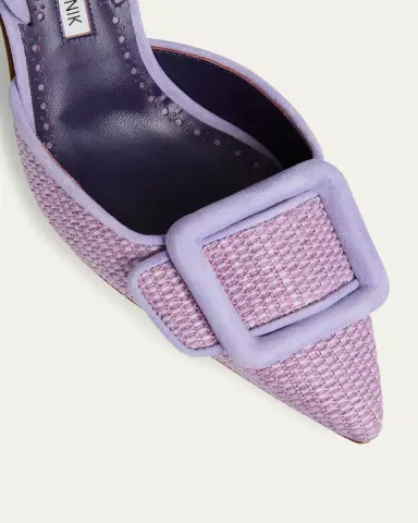 Manolo Blahnik Maysli Woven Buckle Slingback Pumps | Thumbnail 12 Manolo Blahnik Maysli Woven Buckle Slingback Pumps | Thumbnail 12