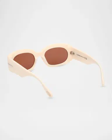 Tom Ford Cielle Oval Acetate Sunglasses | Thumbnail 2 Tom Ford Cielle Oval Acetate Sunglasses | Thumbnail 2