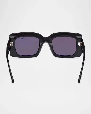 Tom Ford Brigitta Rectangle Acetate Sunglasses | Thumbnail 5 Tom Ford Brigitta Rectangle Acetate Sunglasses | Thumbnail 5