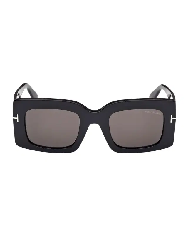TOM FORD Brigitta Rectangle Acetate Sunglasses