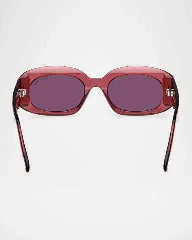 Tom Ford Cielle Oval Acetate Sunglasses | Thumbnail 5 Tom Ford Cielle Oval Acetate Sunglasses | Thumbnail 5