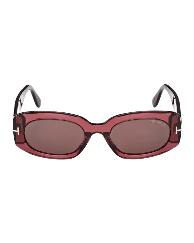 TOM FORD Cielle Oval Acetate Sunglasses