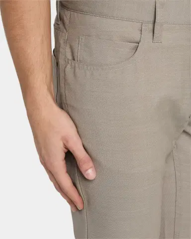 Emporio Armani Men's Textured Wool 5-Pocket Pants | Thumbnail 5