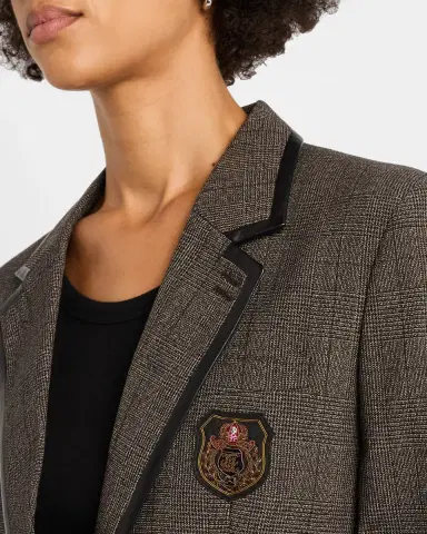 The Kooples Prince of Wales Crest Jacket | Thumbnail 5
